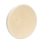 Washable Bread Fermentation Basket Innovative Shape Baking Basket for Kitchen Home Bakery Beige Rond 20x8cm