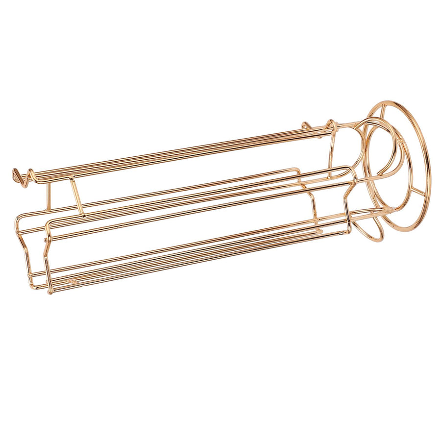 Coffee Capsule Holder Iron Wire Coffee Pod Storage Rack Shelve Holding 18PCS CapsuleGold