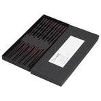 5Pairs Chopsticks Simple Reusable Wooden Pointed Chopsticks Natural Environmentally Friendly Tableware
