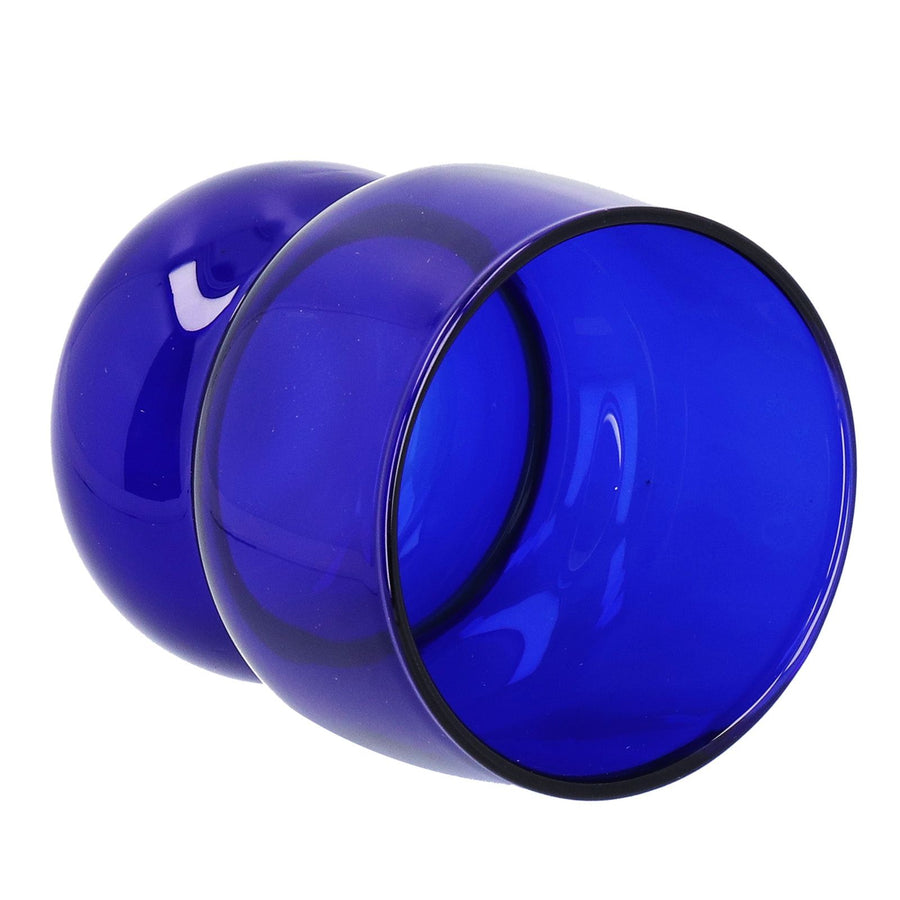 High Borosilicate Glass Cup HeatResistant Drinking Juice Cup for Home Hotel Coffee Shop(Blue )