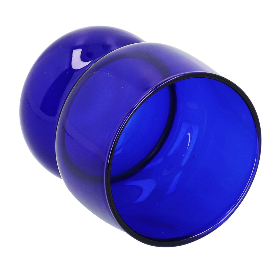 High Borosilicate Glass Cup HeatResistant Drinking Juice Cup for Home Hotel Coffee Shop(Blue )