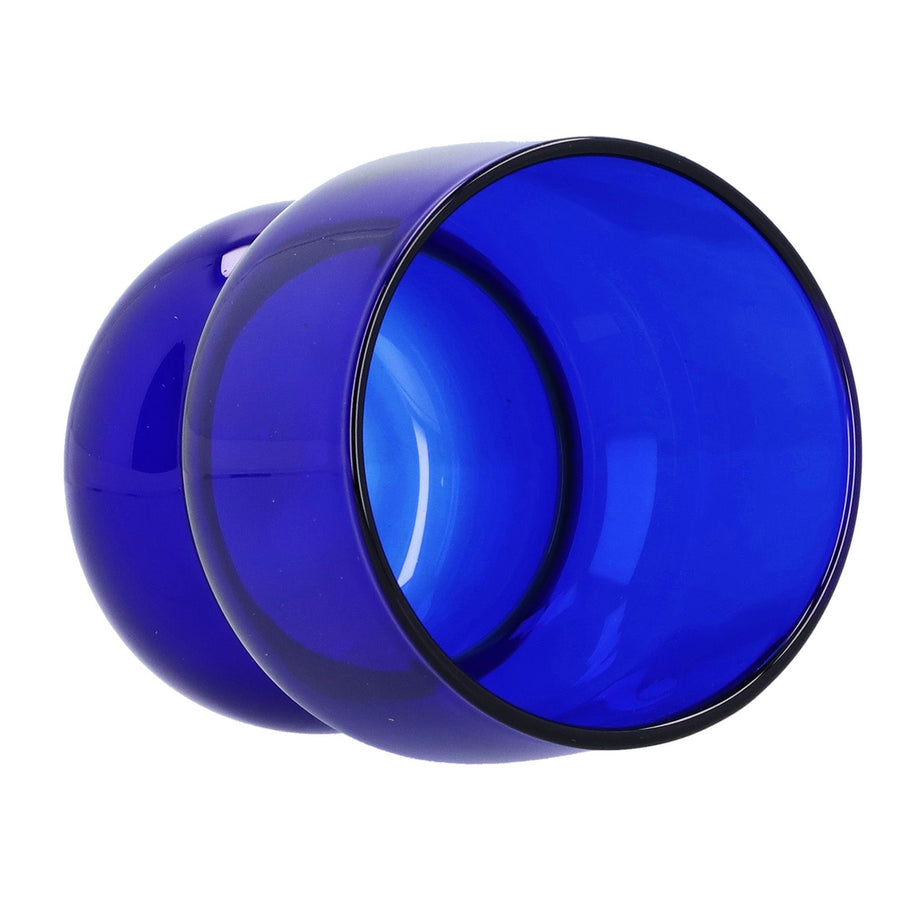 High Borosilicate Glass Cup HeatResistant Drinking Juice Cup for Home Hotel Coffee Shop(Blue )