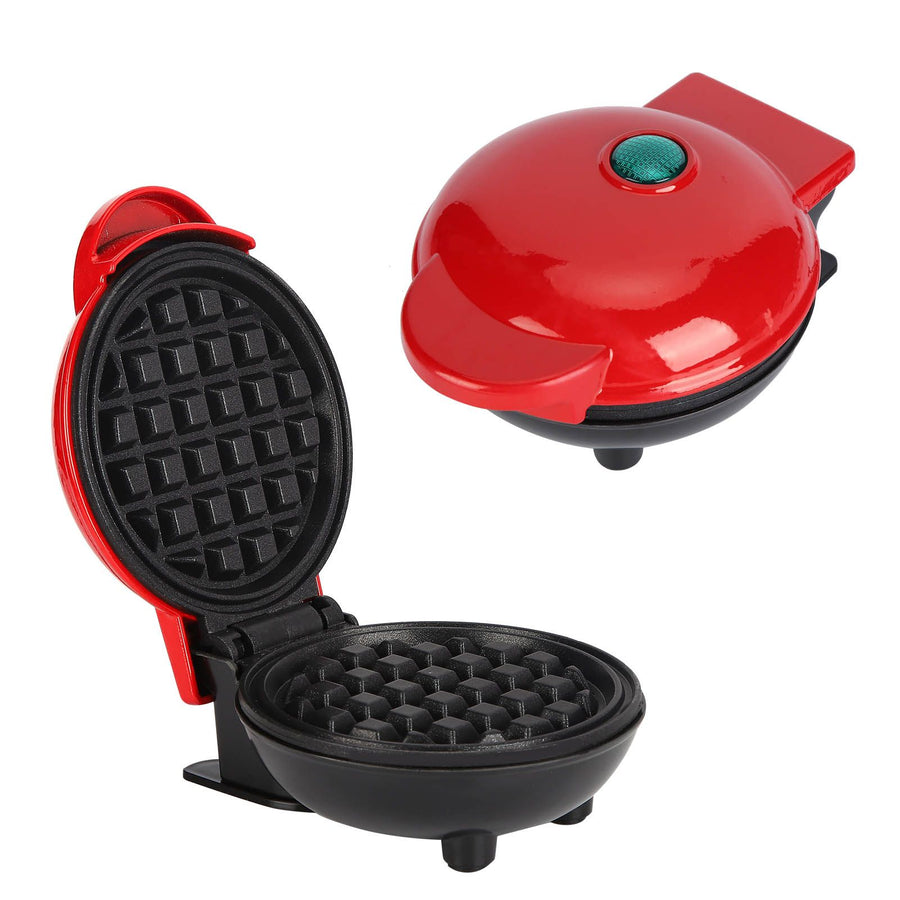 Electric Breakfast Maker Double Sided Non Stick Waffle Egg Cake Maker for KItchen Use