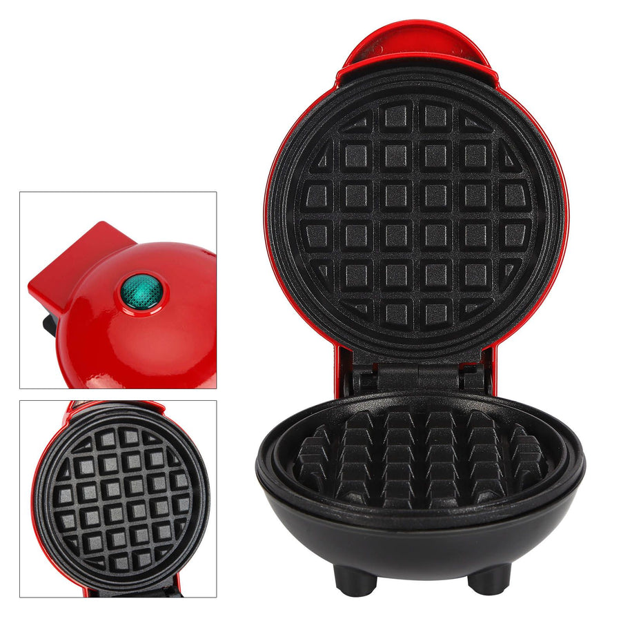 Electric Breakfast Maker Double Sided Non Stick Waffle Egg Cake Maker for KItchen Use