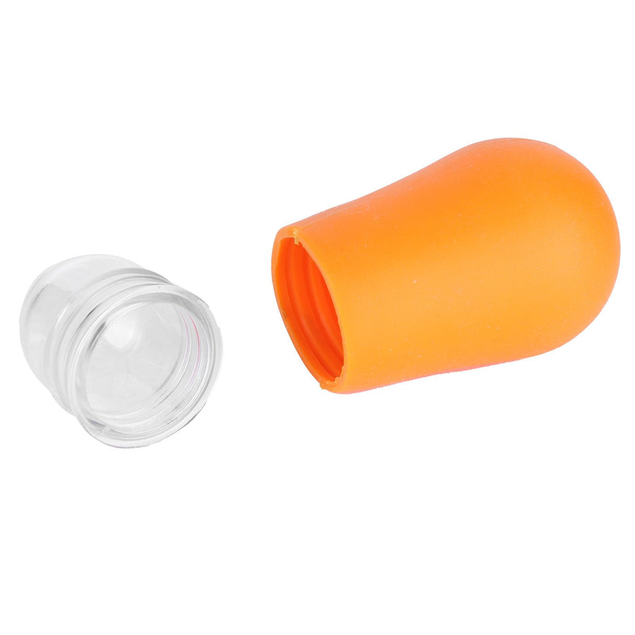 Silicone Yolk Seperator Portable Orange Anti Slip Yolk Extractor Kitchen Gadgets for Home