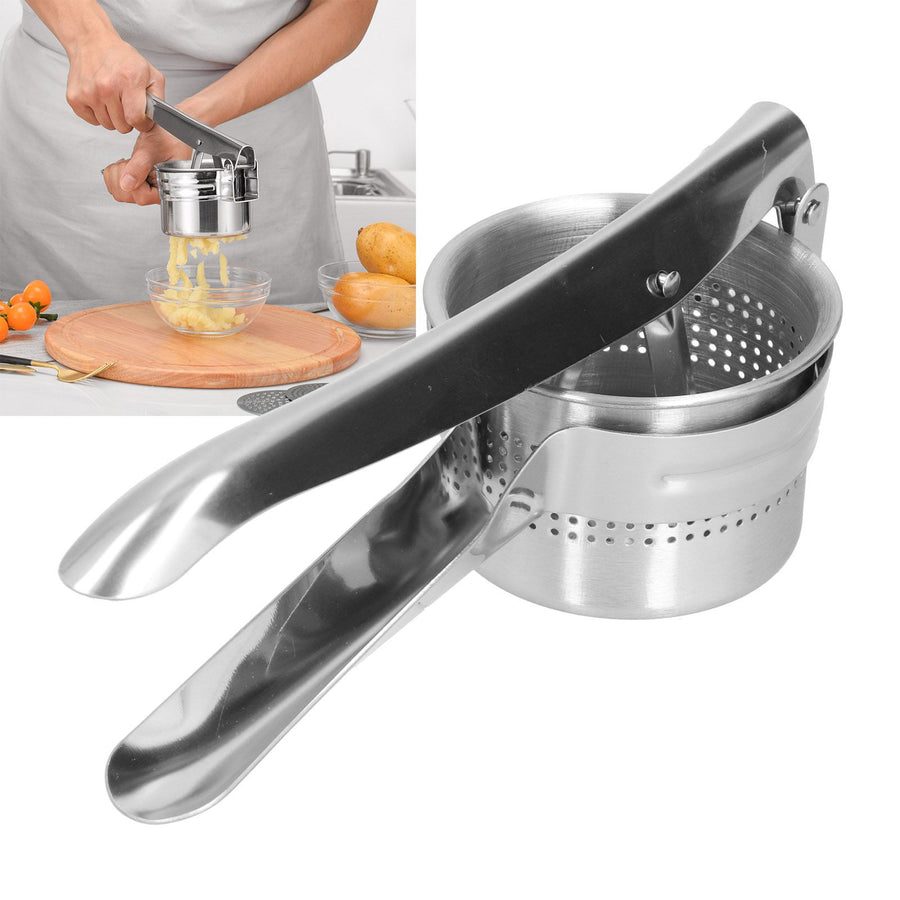 3 in 1 Stainless Steel Potato Ricer Fruit Vegetable Presser Manual Juicer Squeezer for Kitchen