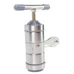 Noodle Maker Machine Stainless Steel Manual Pasta Maker Press Machine for Kitchen Home