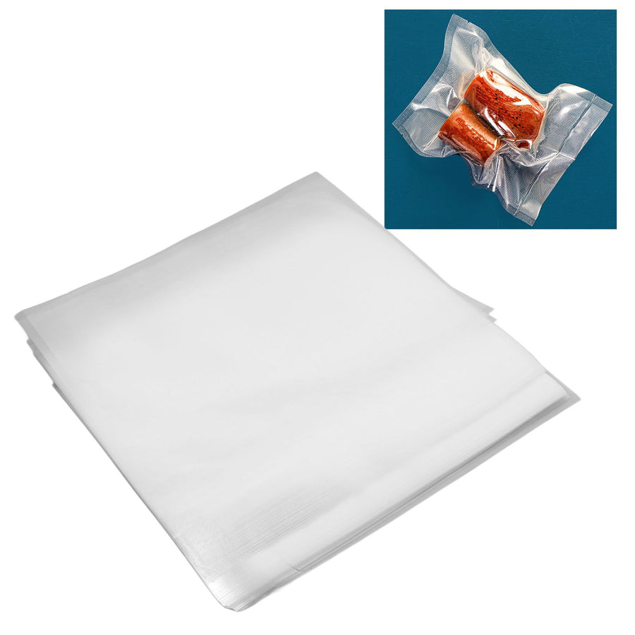 100 Pcs Vacuum Food Bag Plastic Vacuum Food Packaging Bags 28x38cm for Food Preservation