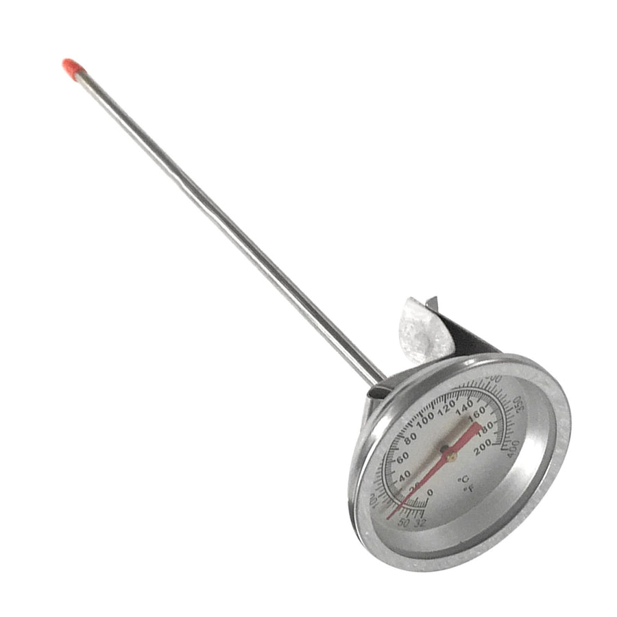 Coffee Thermometer Stainless Steel Portable Milk Frothing Thermometer for Drinks Chocolate Milk Foam Meat Cooking Grilling