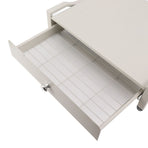 Cup Holder Sliding Tray Display Multi Functional Storage Drawer Maker Stand Tray for Home White S