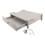Cup Holder Sliding Tray Display Multi Functional Storage Drawer Maker Stand Tray for Home White S