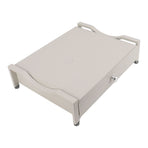 Cup Holder Sliding Tray Display Multi Functional Storage Drawer Maker Stand Tray for Home White S