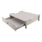 Cup Holder Sliding Tray Display Multi Functional Storage Drawer Maker Stand Tray for Home White S
