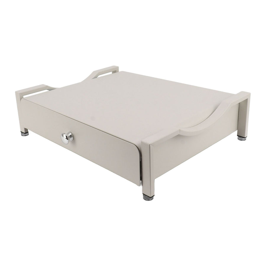 Cup Holder Sliding Tray Display Multi Functional Storage Drawer Maker Stand Tray for Home White S