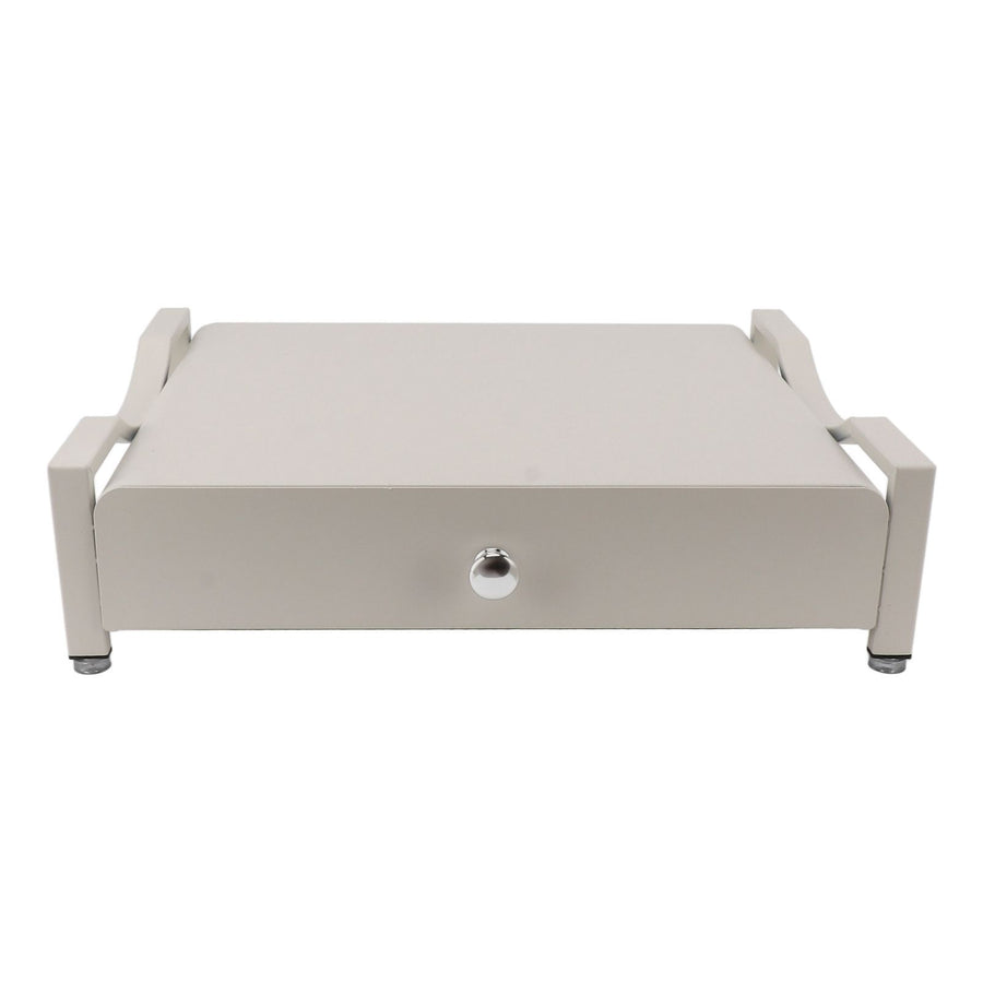 Cup Holder Sliding Tray Display Multi Functional Storage Drawer Maker Stand Tray for Home White S