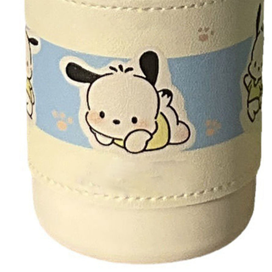 Stainless Steel Insulated Cup 500ml Large Capacity Cute Appearance Portable Insulated Water Bottle with Straw