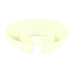 Snack Bowl Silicone Round 4 Compartment Reusable Snack Ring for 40 Oz Cup Watching Movies Playing Games Reading Books Beige