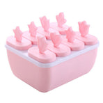 Ice Cream Mould Food Grade Reusable Multiple Flavors Homemade Popsicles Pop Maker for DIY Making