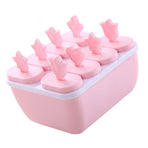 Ice Cream Mould Food Grade Reusable Multiple Flavors Homemade Popsicles Pop Maker for DIY Making
