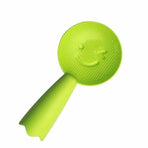 Rice Spoon Smile Face Pattern Preven Sticking Standable Rice Cooker Spatula for Home Use Green