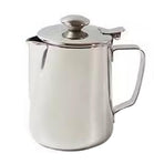 Milk Frothing Pitcher Thickened Stainless Steel Pointed Spout Milk Frothing Pitcher Jug for Coffee Milky Tea Latte 600ml