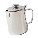 Milk Frothing Pitcher Thickened Stainless Steel Pointed Spout Milk Frothing Pitcher Jug for Coffee Milky Tea Latte 600ml