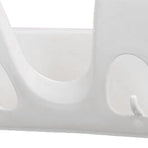Pot Cover Rack Wall Mounted Pot Lid Holder Space Saving Plastic Cutting Board Organizer Shelf for Home Kitchen