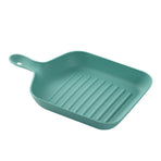 Serving Plate With Handle Versatile Sturdy Snack Fruit Dinner Plate for Living Room Kitchen Dining Table