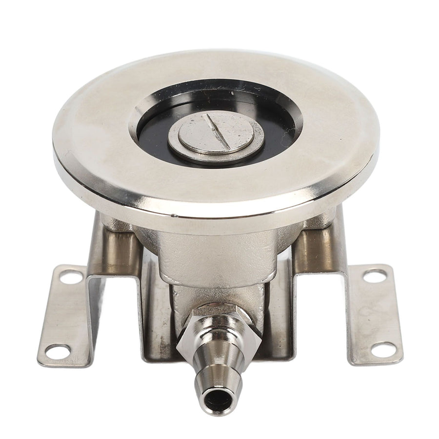 Beer Keg Cleaning Adapter Stainless Steel Leakproof Strong Cleaning Effect Beer Keg Coupler Cleaning Accessory for Bar Home