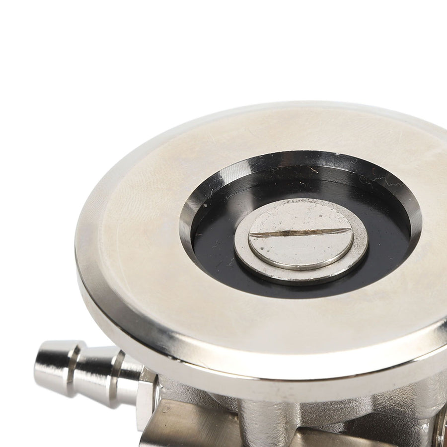 Beer Keg Cleaning Adapter Stainless Steel Leakproof Strong Cleaning Effect Beer Keg Coupler Cleaning Accessory for Bar Home