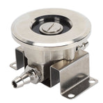 Beer Keg Cleaning Adapter Stainless Steel Leakproof Strong Cleaning Effect Beer Keg Coupler Cleaning Accessory for Bar Home