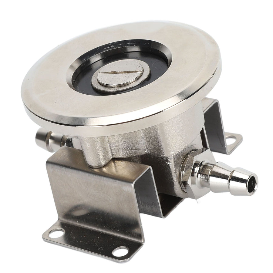 Beer Keg Cleaning Adapter Stainless Steel Leakproof Strong Cleaning Effect Beer Keg Coupler Cleaning Accessory for Bar Home
