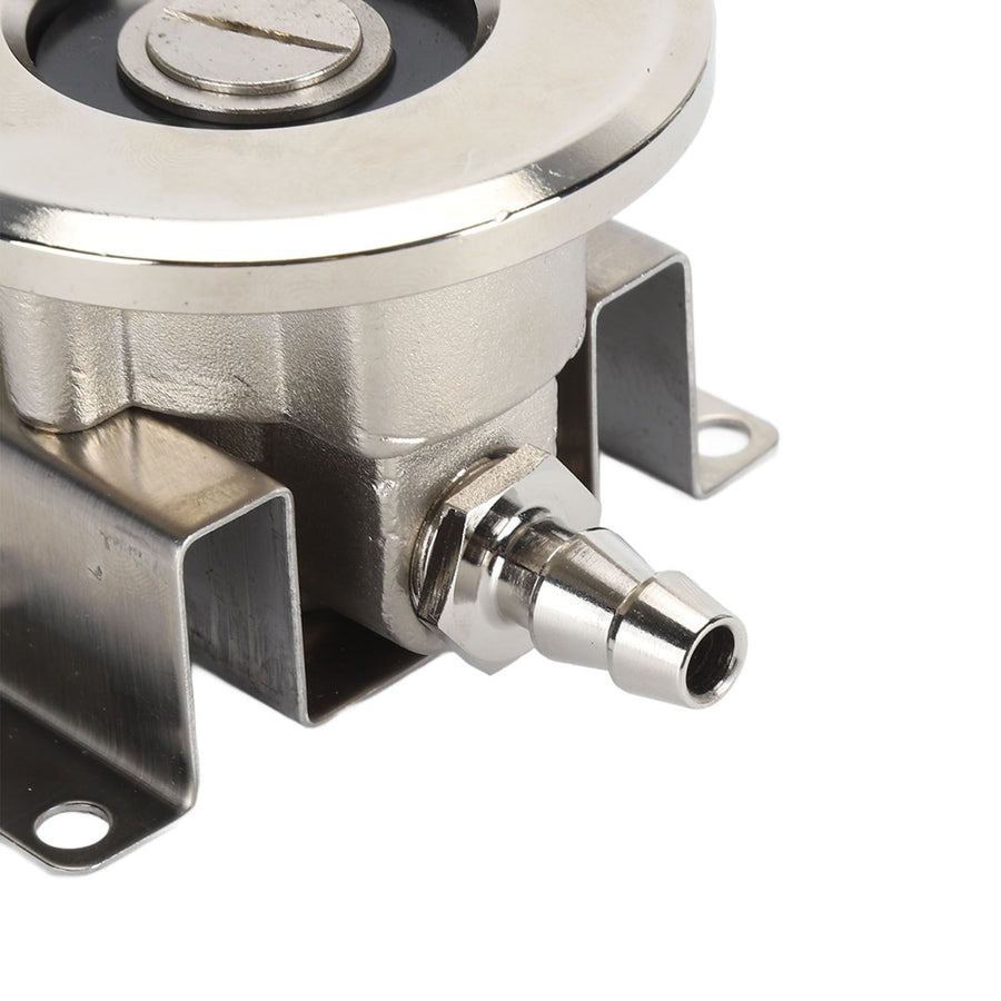 Beer Keg Cleaning Adapter Stainless Steel Leakproof Strong Cleaning Effect Beer Keg Coupler Cleaning Accessory for Bar Home