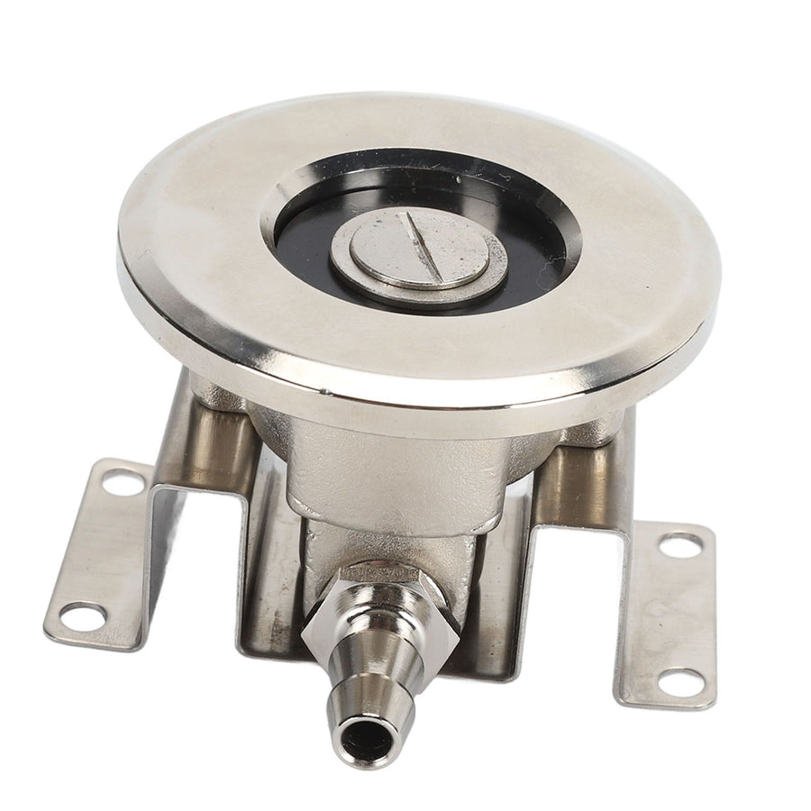 Beer Keg Cleaning Adapter Stainless Steel Leakproof Strong Cleaning Effect Beer Keg Coupler Cleaning Accessory for Bar Home