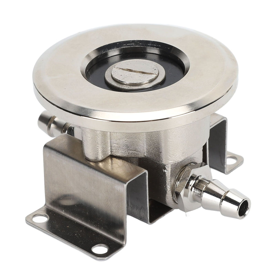 Beer Keg Cleaning Adapter Stainless Steel Leakproof Strong Cleaning Effect Beer Keg Coupler Cleaning Accessory for Bar Home