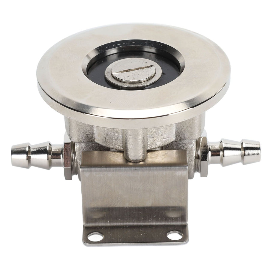 Beer Keg Cleaning Adapter Stainless Steel Leakproof Strong Cleaning Effect Beer Keg Coupler Cleaning Accessory for Bar Home