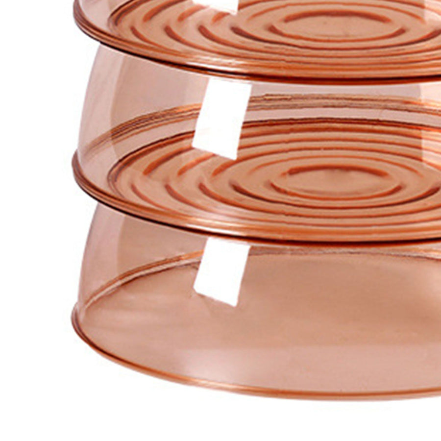 5 Layer Insulated Food Cover Clear Warm Vegetable Cover Stackable Dustproof Household Anti Fly Food Cover Kitchen Supplies