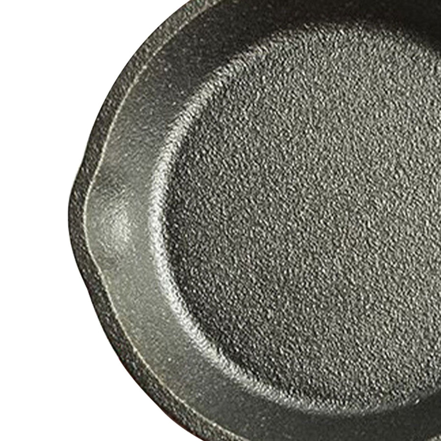 Small Frying Pan Cast Iron Handle Desing Nonstick Mini Sizzling Plate Egg Pan for Home Small Size 10cm Handle