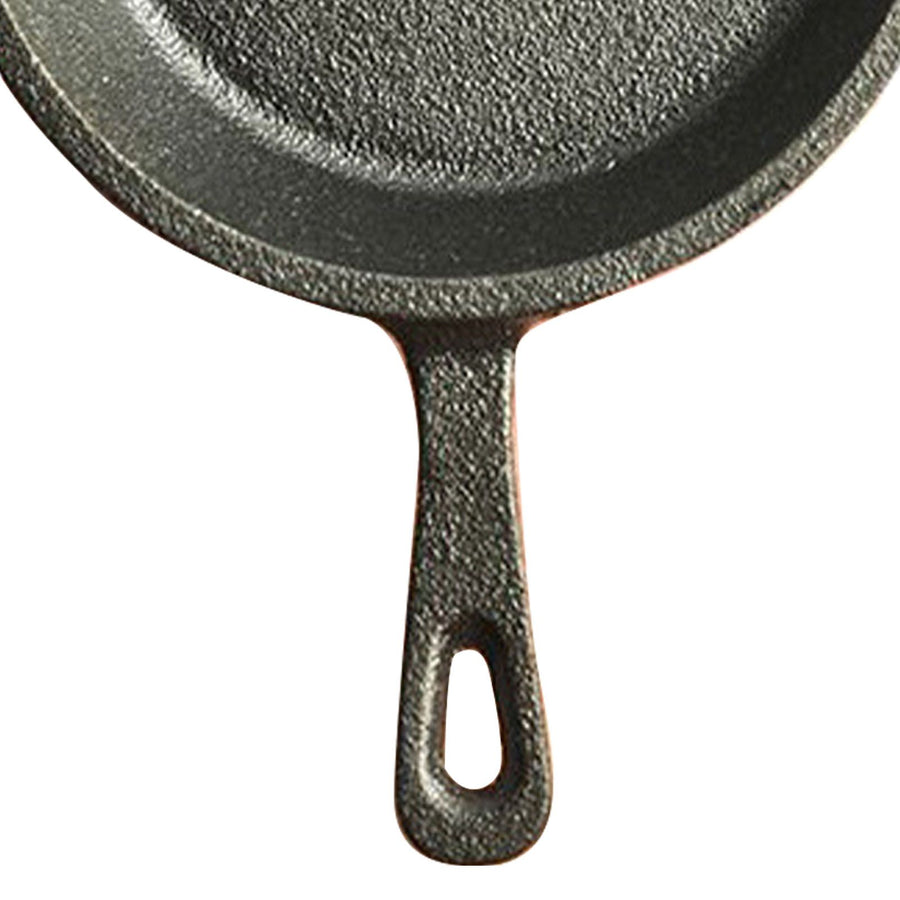Small Frying Pan Cast Iron Handle Desing Nonstick Mini Sizzling Plate Egg Pan for Home Small Size 10cm Handle