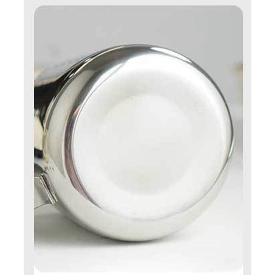 Milk Frothing Cup Stainless Steel Eagle Spout Milk Froth Pitcher 350ml Coffee Steaming Pitcher with Scale for Cafe Kitchen