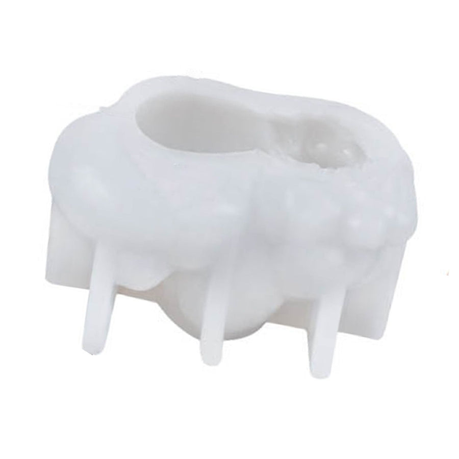 Ice Cube Mould Roaring Dragon Shape Three Dimensional Hangable Silicone Ice Cube Mould for DIY Home Bar Party