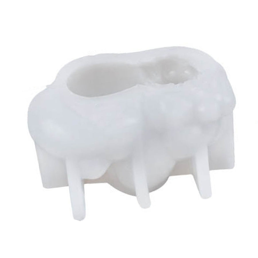 Ice Cube Mould Roaring Dragon Shape Three Dimensional Hangable Silicone Ice Cube Mould for DIY Home Bar Party