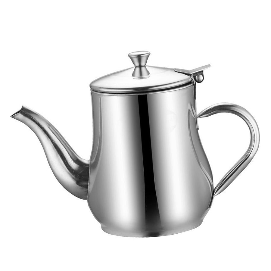 Grease Container Stainless Steel Oil Pot Olive Oil Dispenser Bottle Storage Can for Kitchen 48oz