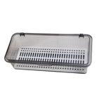 Chopstick Box Dustproof Lid Water Draining Plastic Kitchen Cutlery Storage Container for Home