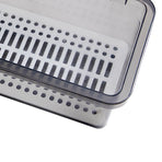 Chopstick Box Dustproof Lid Water Draining Plastic Kitchen Cutlery Storage Container for Home