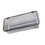 Chopstick Box Dustproof Lid Water Draining Plastic Kitchen Cutlery Storage Container for Home