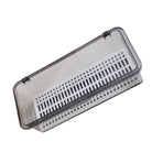 Chopstick Box Dustproof Lid Water Draining Plastic Kitchen Cutlery Storage Container for Home