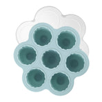 Jelly Mould Easy Release Food Grade Silicone 7 Holes Grapefruit Shaped Ice Cube Mould with Lid for Home Kitchen