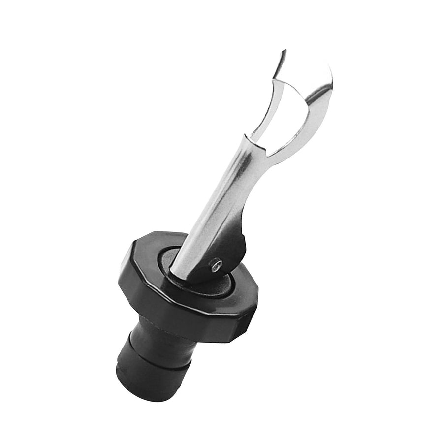 Wine Bottle Stopper Stainless Steel Plastic Leakage Proof Vacuum Beverage Bottle Stopper