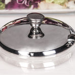 Portable Water Cup 350ml 304 Stainless Steel Rust Proof Tea Mug with Lid and Handle for Milk Juice Drink